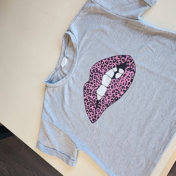 Top with Lip Gray Size S - Picture 9 of 9